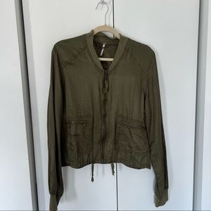 Free people bomber jacket